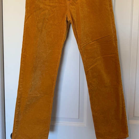 AG Adriano Goldschmied “The Isabelle” Corduroy Slim Straight Pants | Size 29R | - Picture 2 of 6